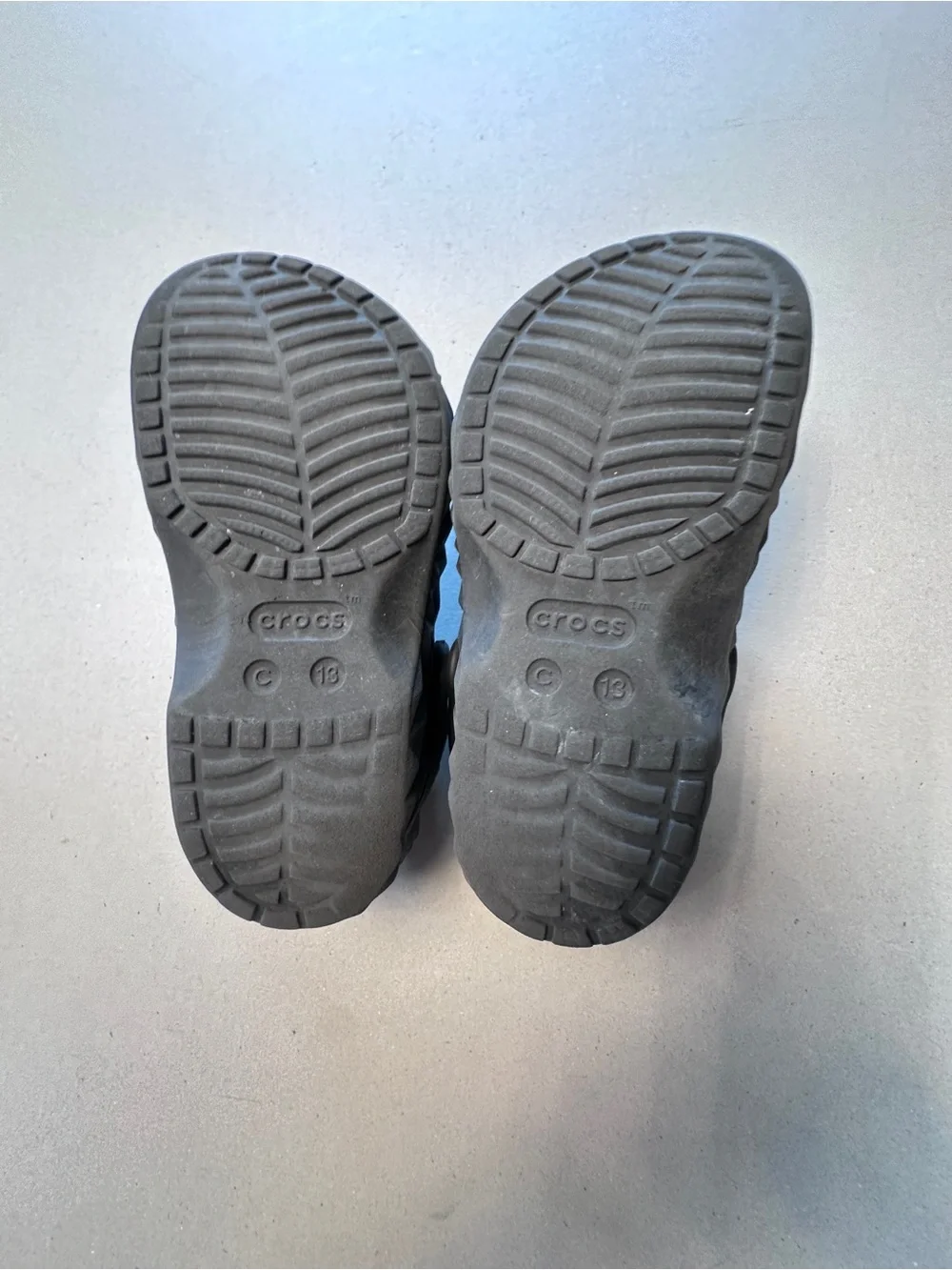 CROCS Kids Water Shoes in Navy Blue